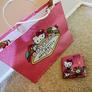 Hello Kitty Pink Kids Wallet and Bag Set